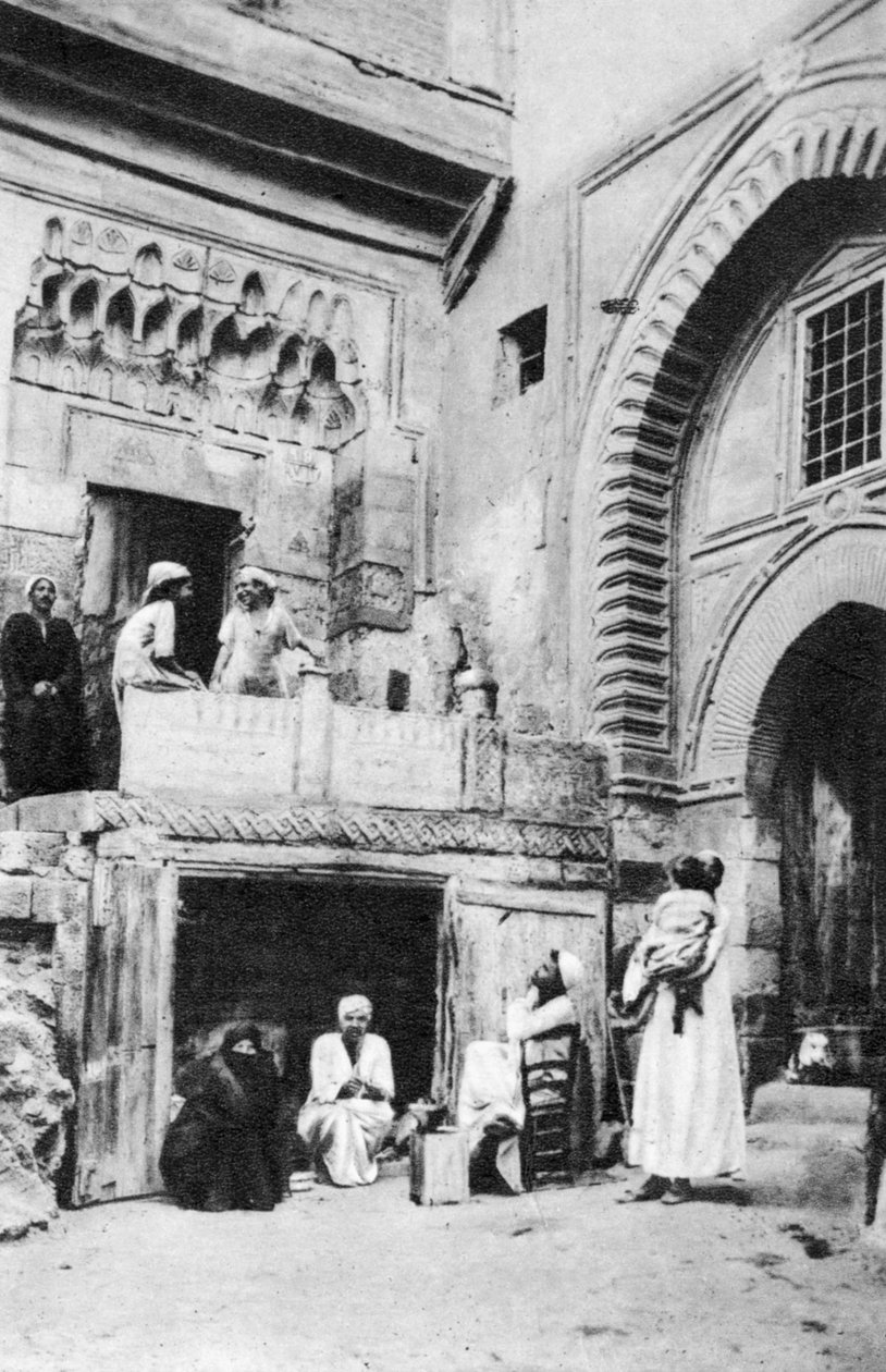 Malebný kout Káhiry, Egypt, 20. léta 20. století od Unbekannt