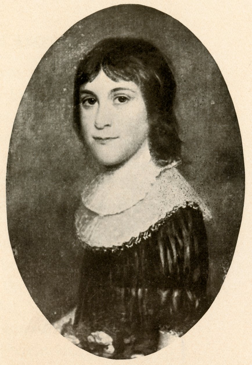 Portrét Catharine Schuyler Van Rensselaer, c1795, 1937. od Unbekannt