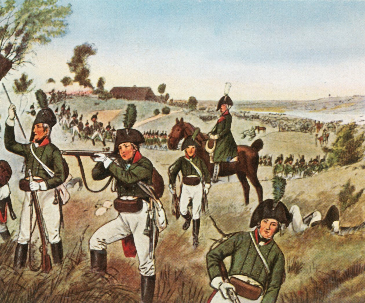 Paprsek slunce uprostřed temných dnů, 26. října 1806, 1936. od Unbekannt