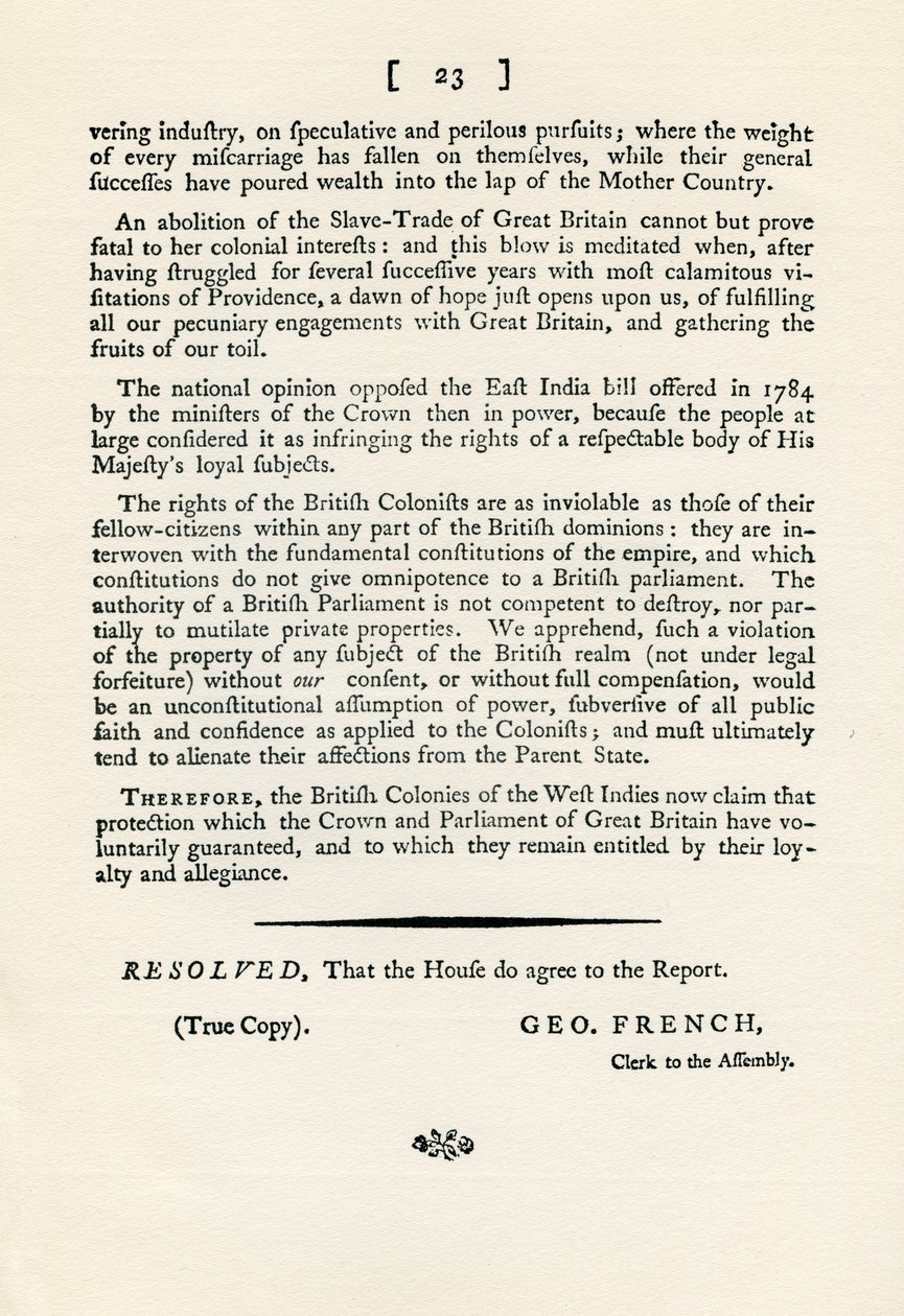 Demonstrace předmětu obchodu s otroky, 1789 1965 od Unbekannt