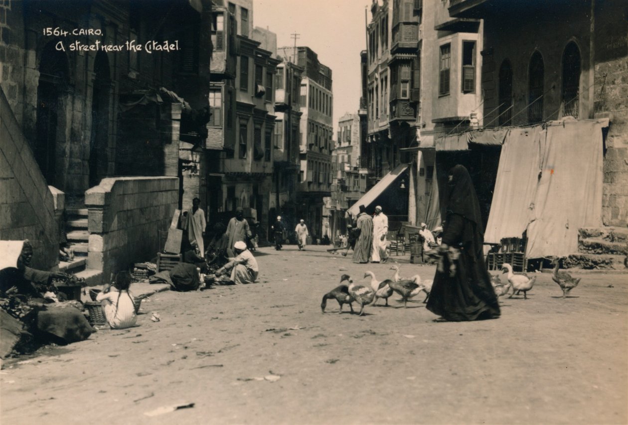 Ulice poblíž Citadely, Káhira, Egypt, 1936 od Unbekannt
