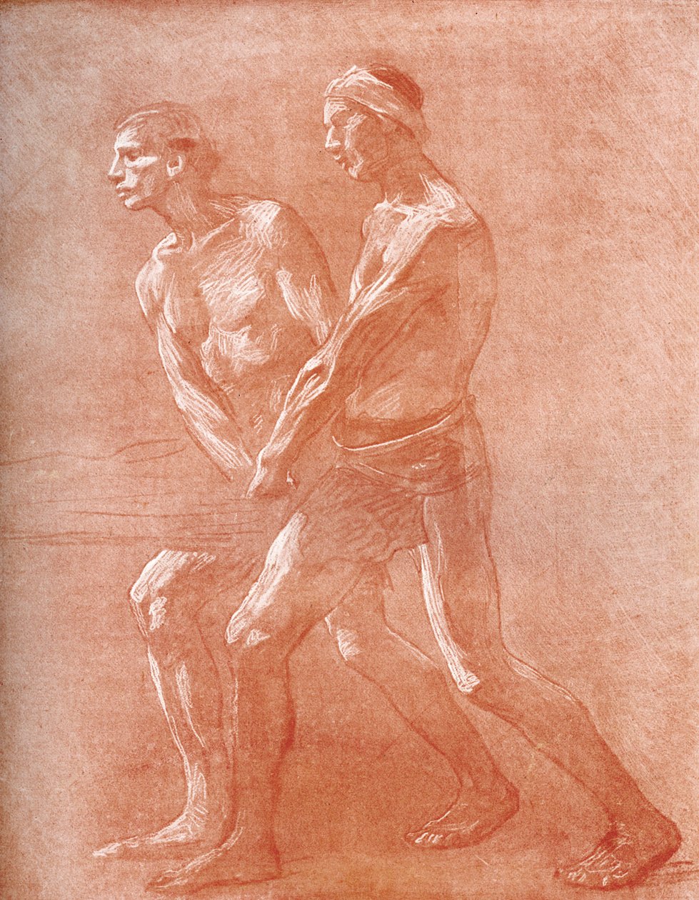 Studie pro válku, c1896 1900 od Unbekannt