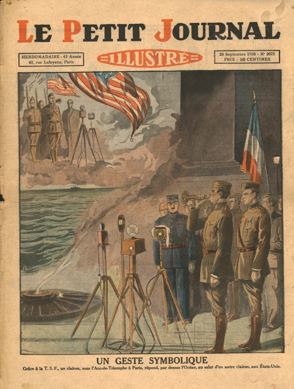 Symbolické gesto, 1930. od Unbekannt