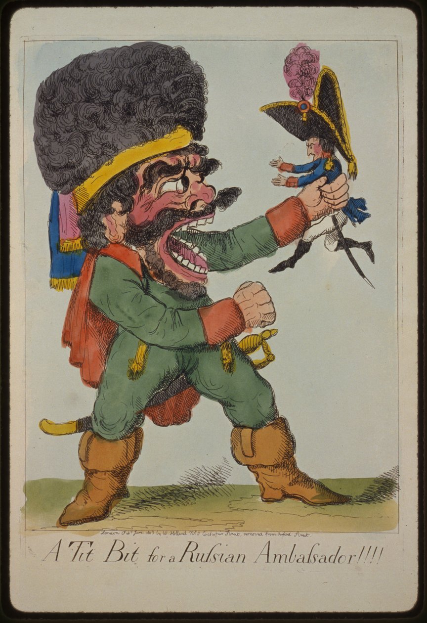 Sýkorka pro ruského velvyslance!!!, 1803 od Unbekannt