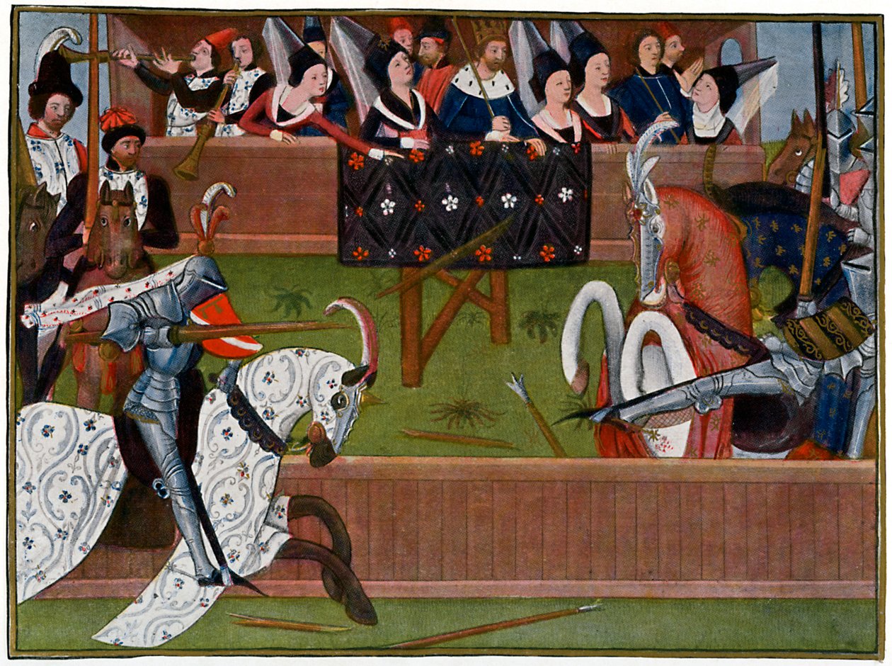 Turnaj, c1350, 1470 od Unbekannt