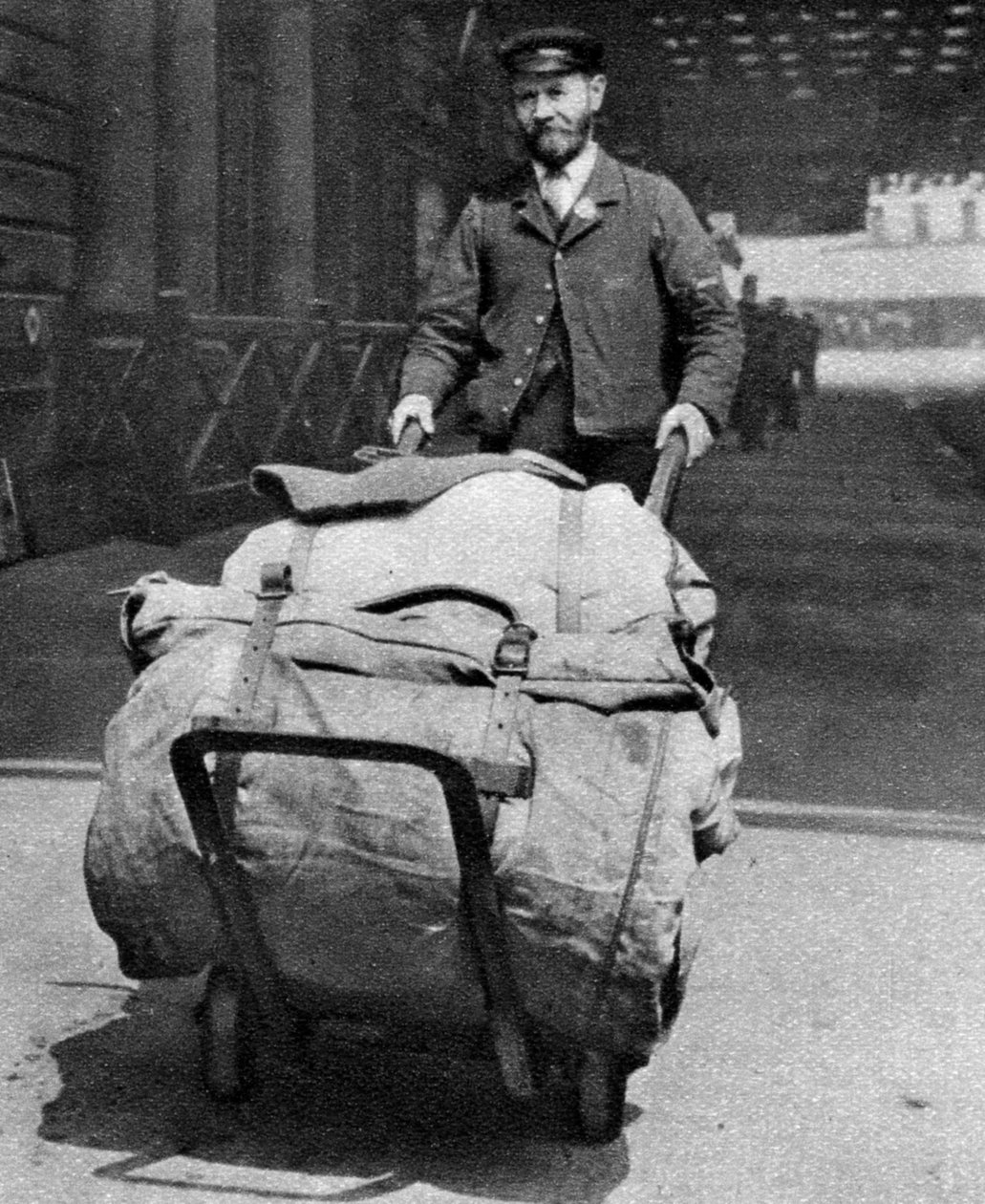Vlakový vrátný, Londýn, 1926-1927 od Unbekannt