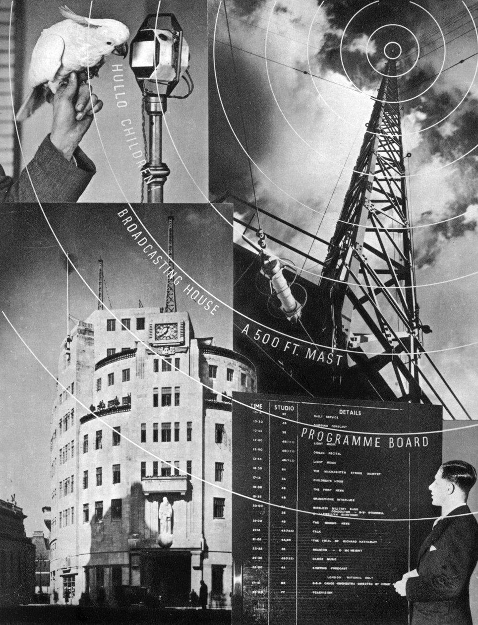 Návštěva BBC, 1937 od Unbekannt