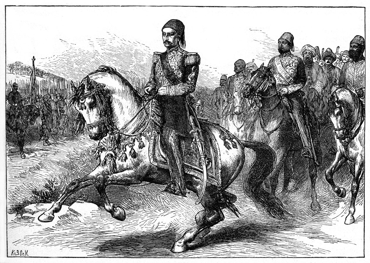 Abdul Hamid II, sultán Osmanské říše, 1900 od Unbekannt
