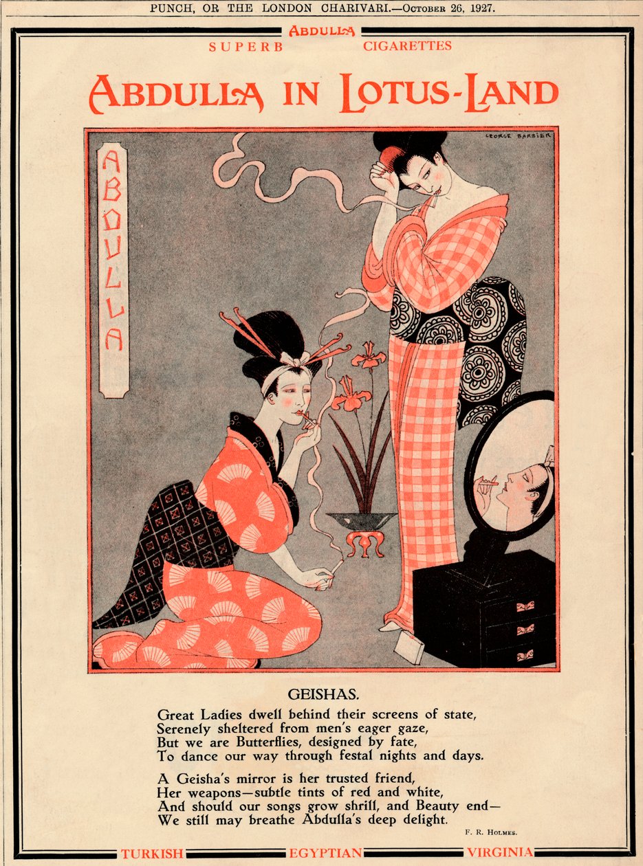 Abdulla v Lotosové zemi - Gejši, 1927 od Unbekannt