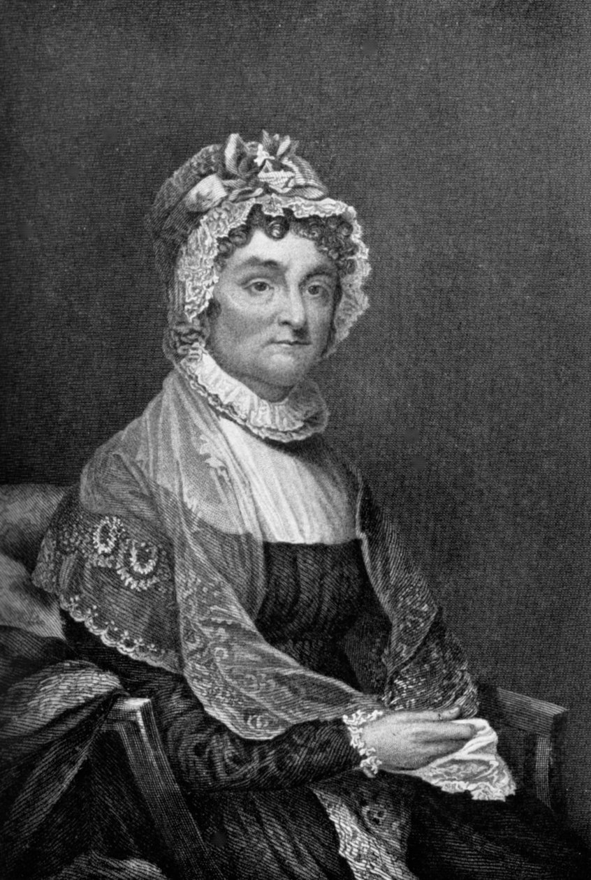 Abigail Adams 1744-1818, manželka prezidenta Johna Adamse, 18. století 1908 od Unbekannt