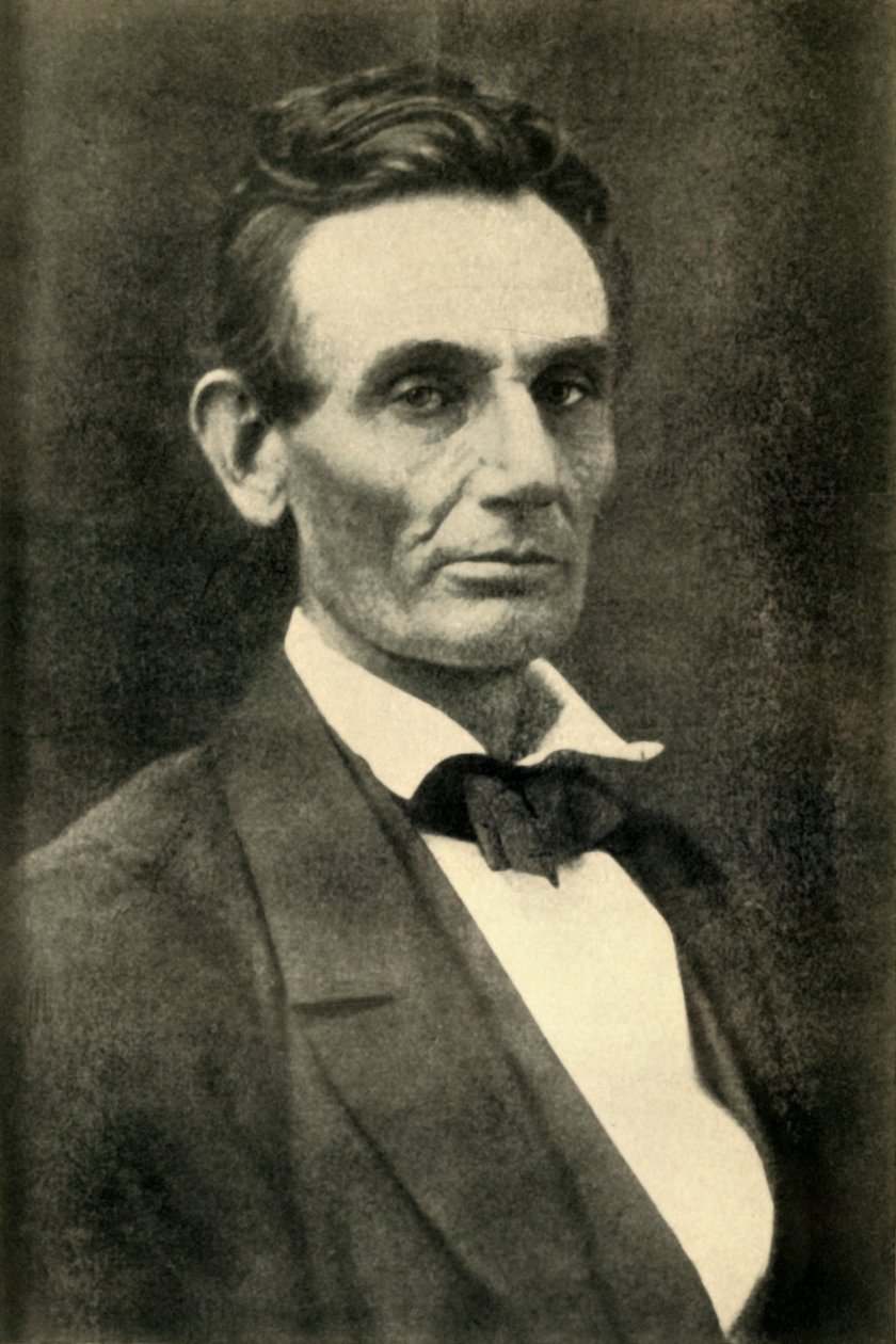 Abraham Lincoln, 1858, 1930. od Unbekannt