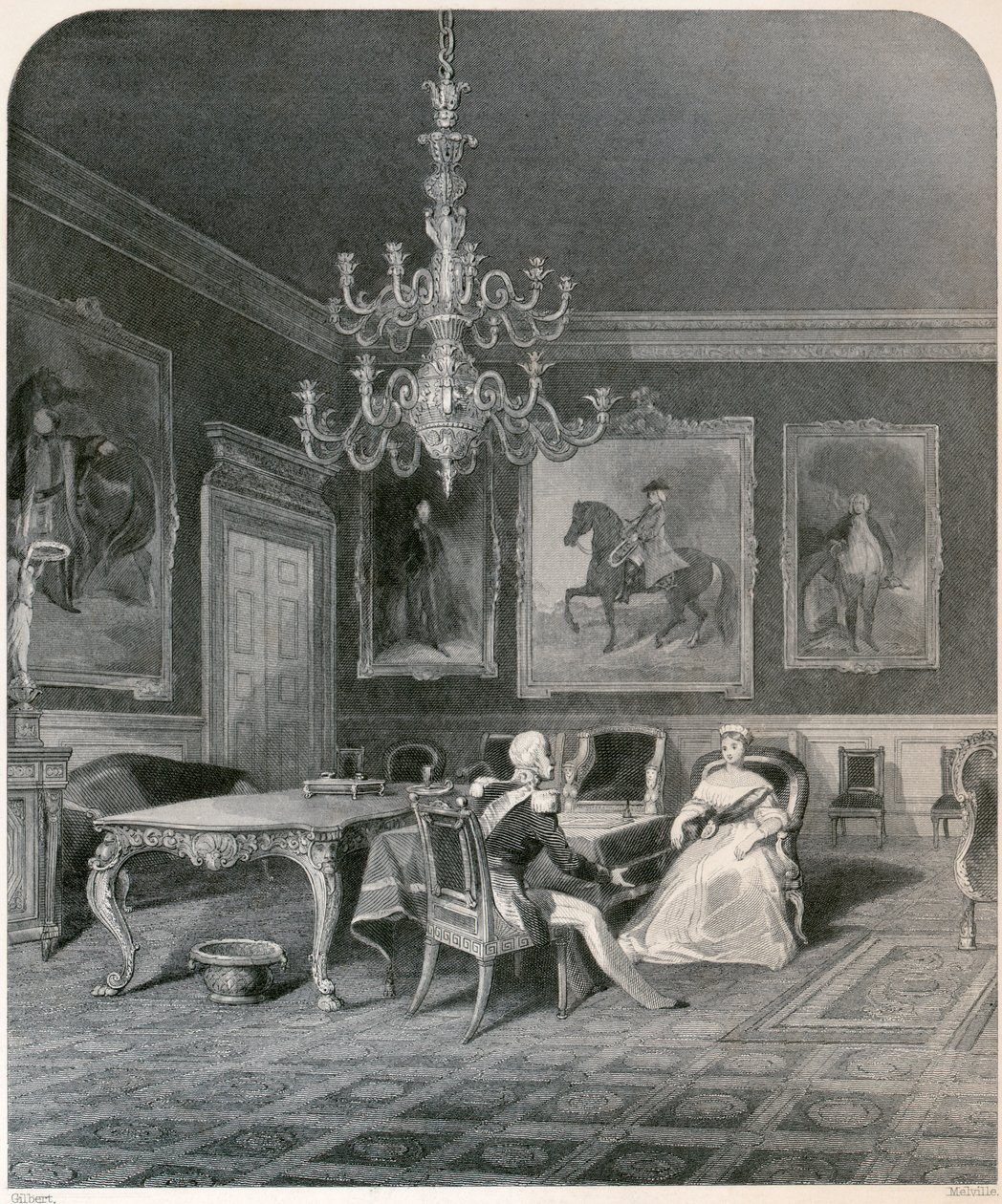 Nastoupení královny Viktorie, 1837 od Unbekannt
