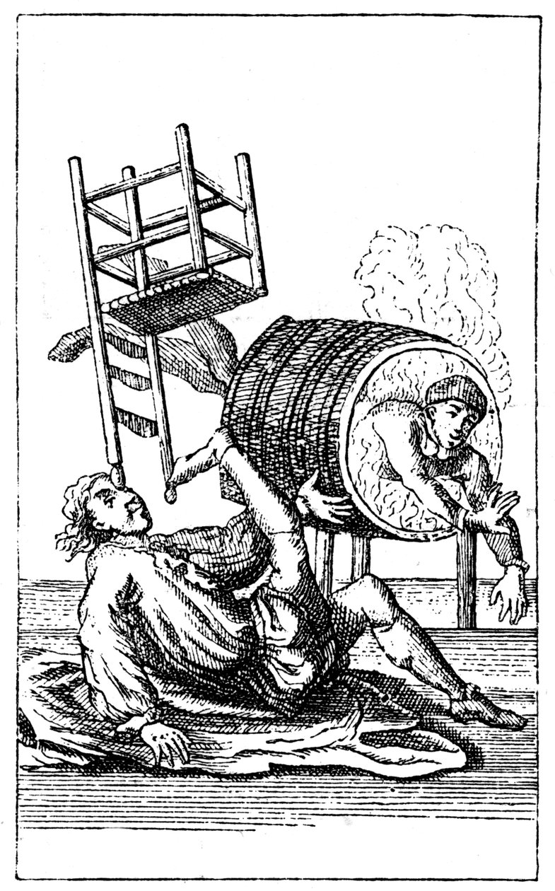 Cvičení akrobatů, 1885 od Unbekannt