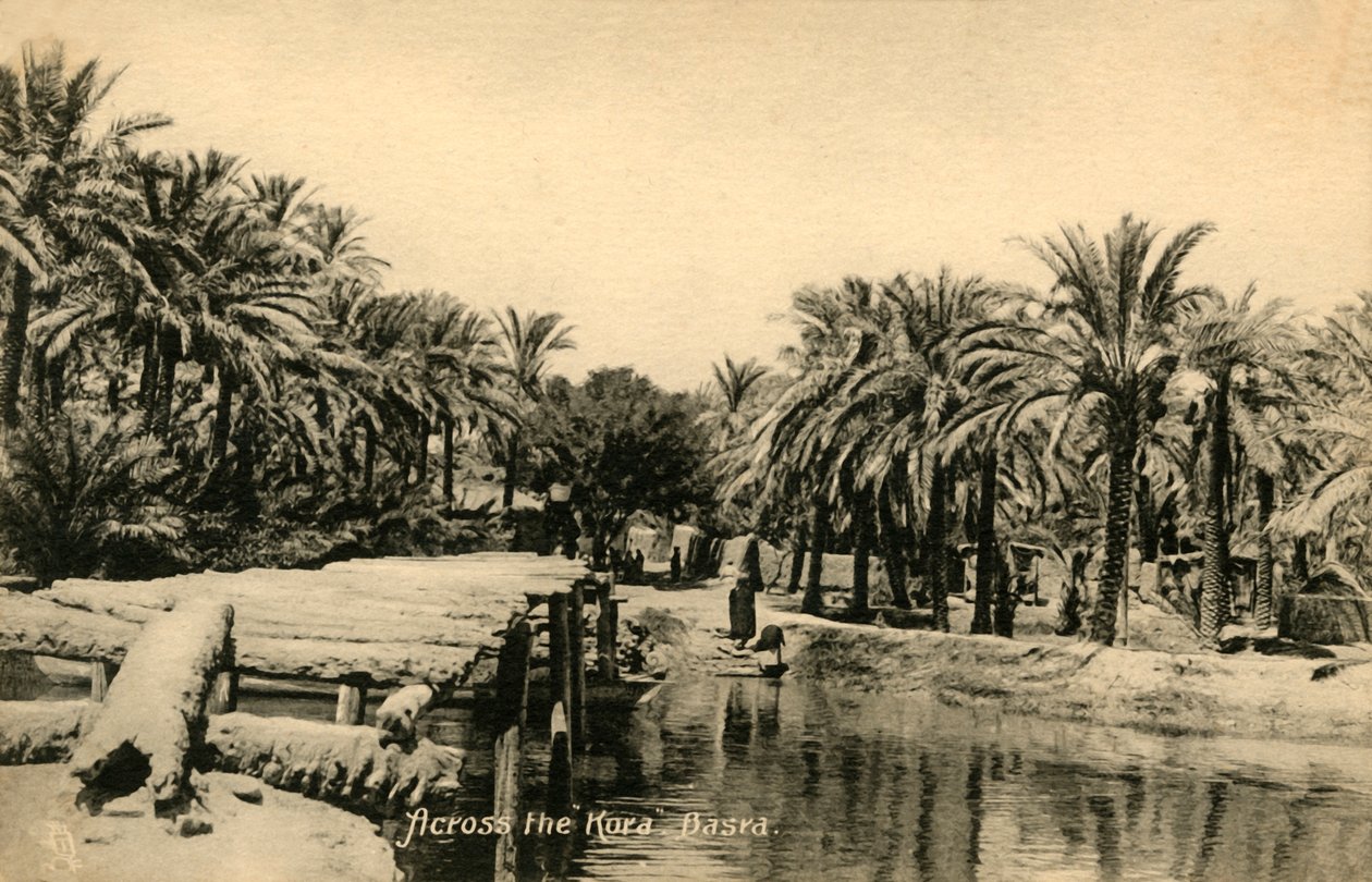 Přes Koru, Basra, c1918-c1939. od Unbekannt