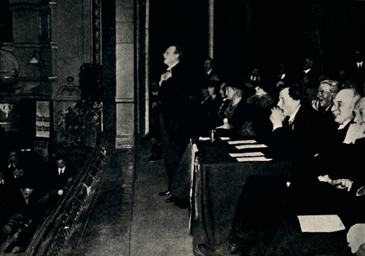 Projev na veřejném setkání ve Finsbury Park, 1924, 1945. od Unbekannt