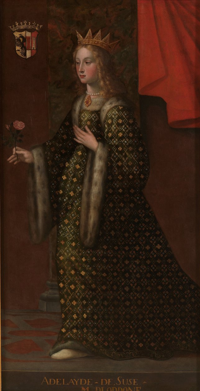 Adelaide of Susa, manželka Otty Savojského od Unbekannt