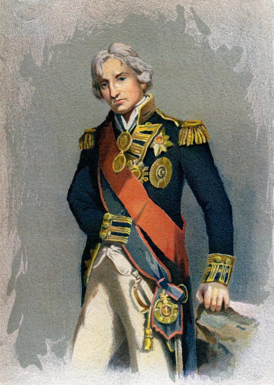 Admirál Lord Nelson, c1890-c1893 od Unbekannt