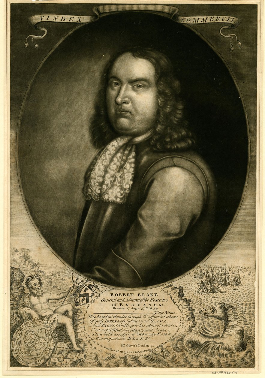 Admirál Robert Blake 1599-1657, 1657 od Unbekannt
