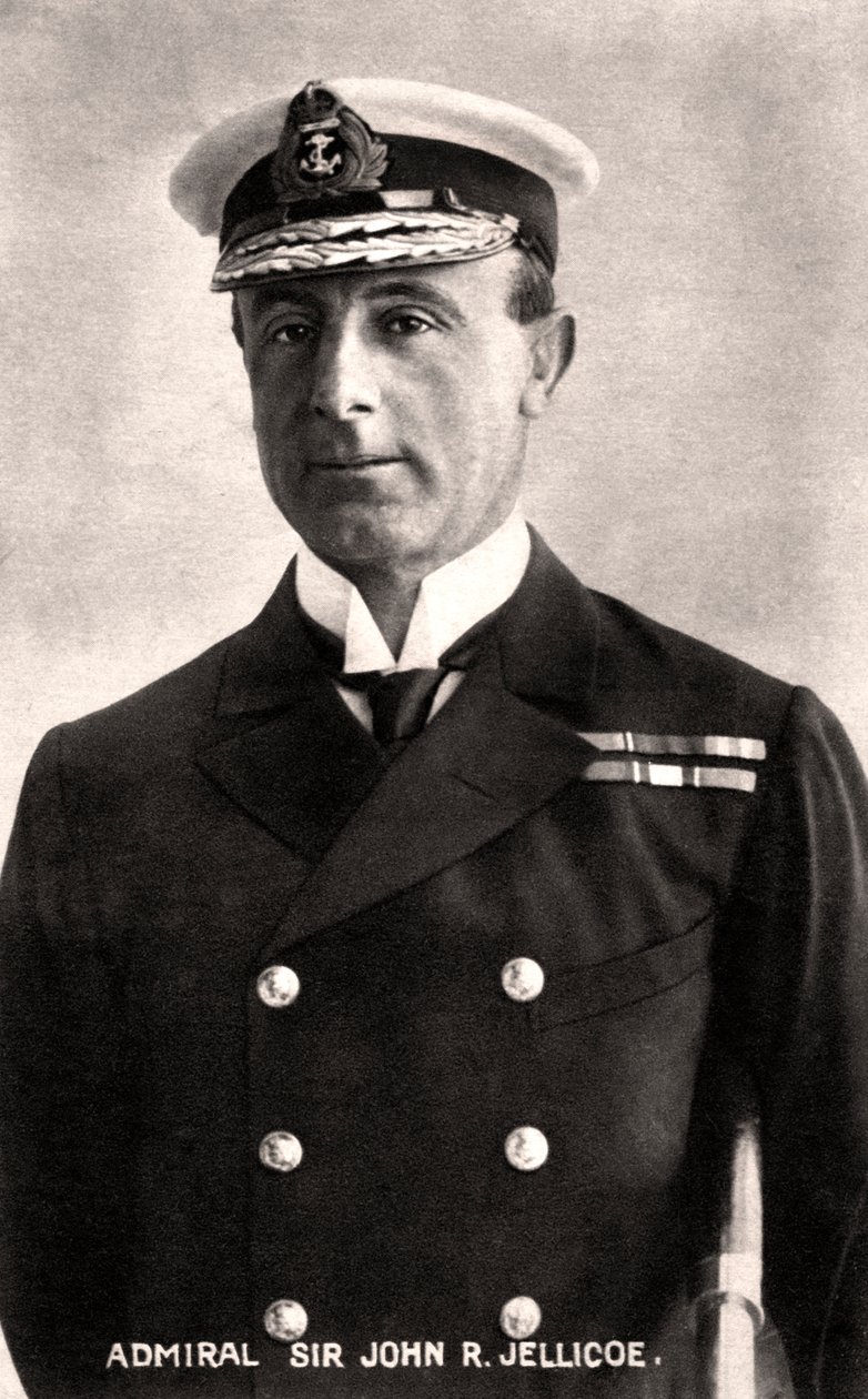 Admirál Sir John Rushworth Jellicoe 1859-1935, začátek 20. století od Unbekannt