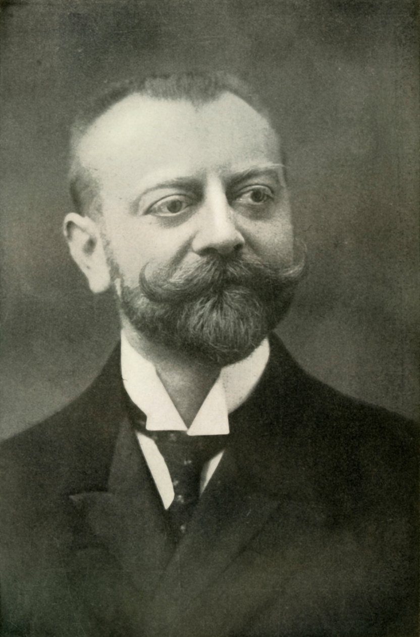 Adolphe Max purkmistr Bruselu, 1919. od Unbekannt
