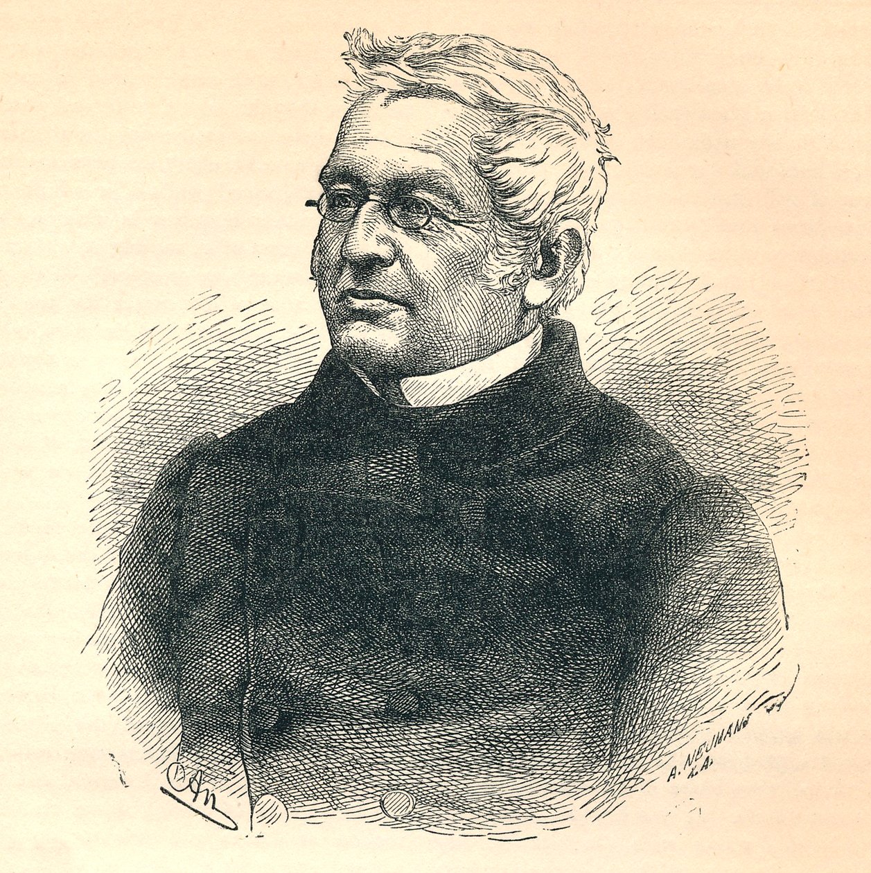 Adolphe Thiers, 1797-1877, francouzský politik a historik, 1893 od Unbekannt