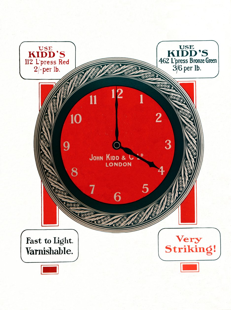 Reklama na inkousty John Kids & Co. Ltd, 1917 od Unbekannt
