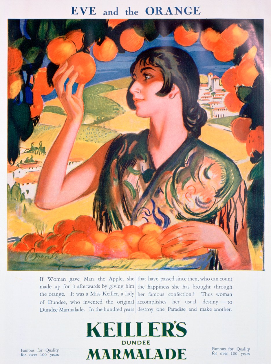 Reklama na Keillers Dundee Marmalade, 1927 od Unbekannt