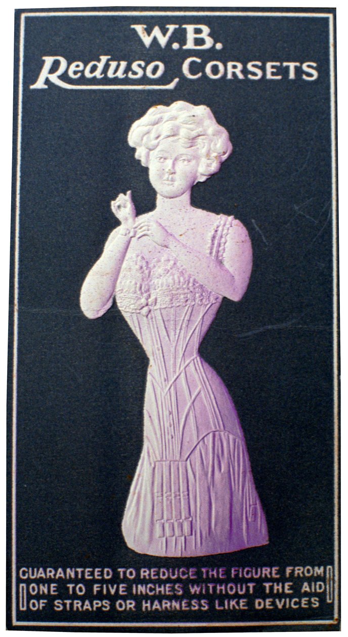 Reklama na korzety WB Reduso, 1900 od Unbekannt