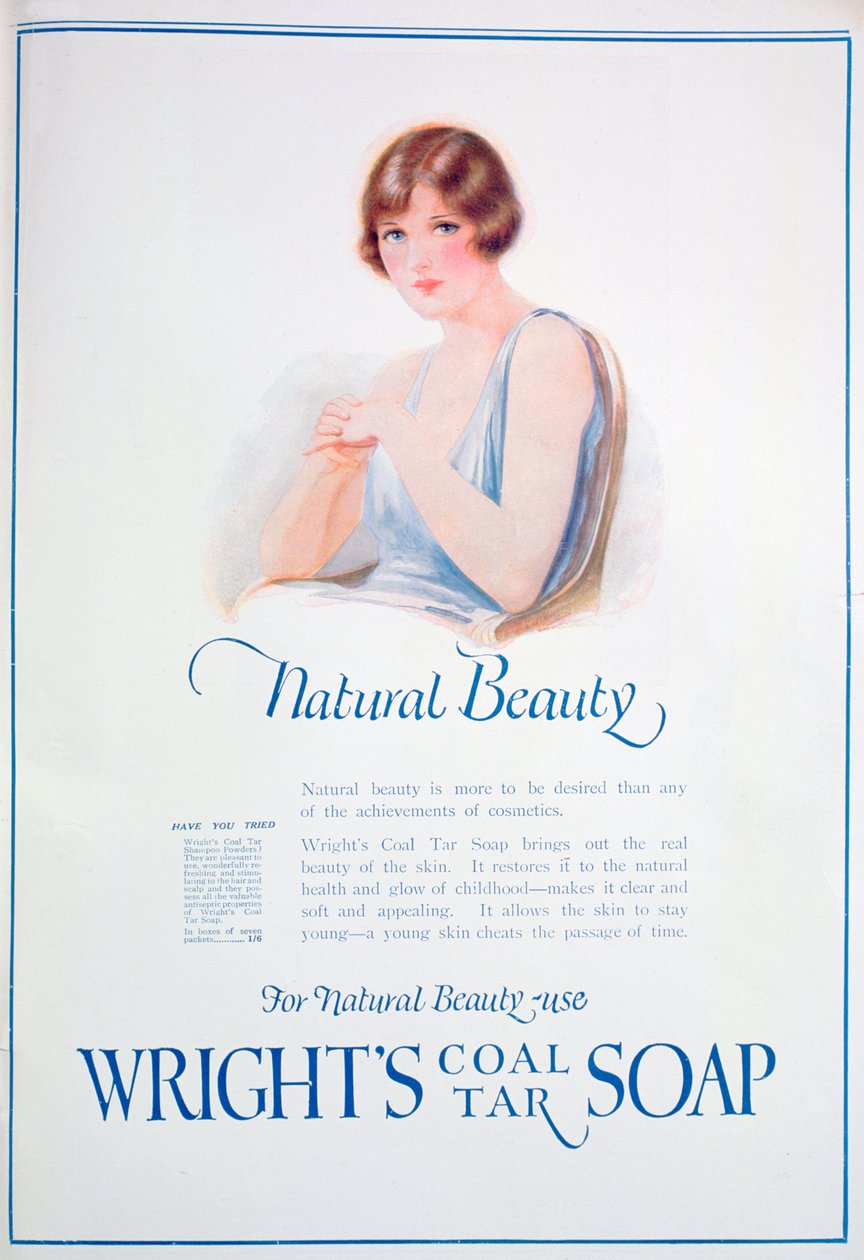 Reklama na Wrights Coal Tar Soap, 1925 od Unbekannt
