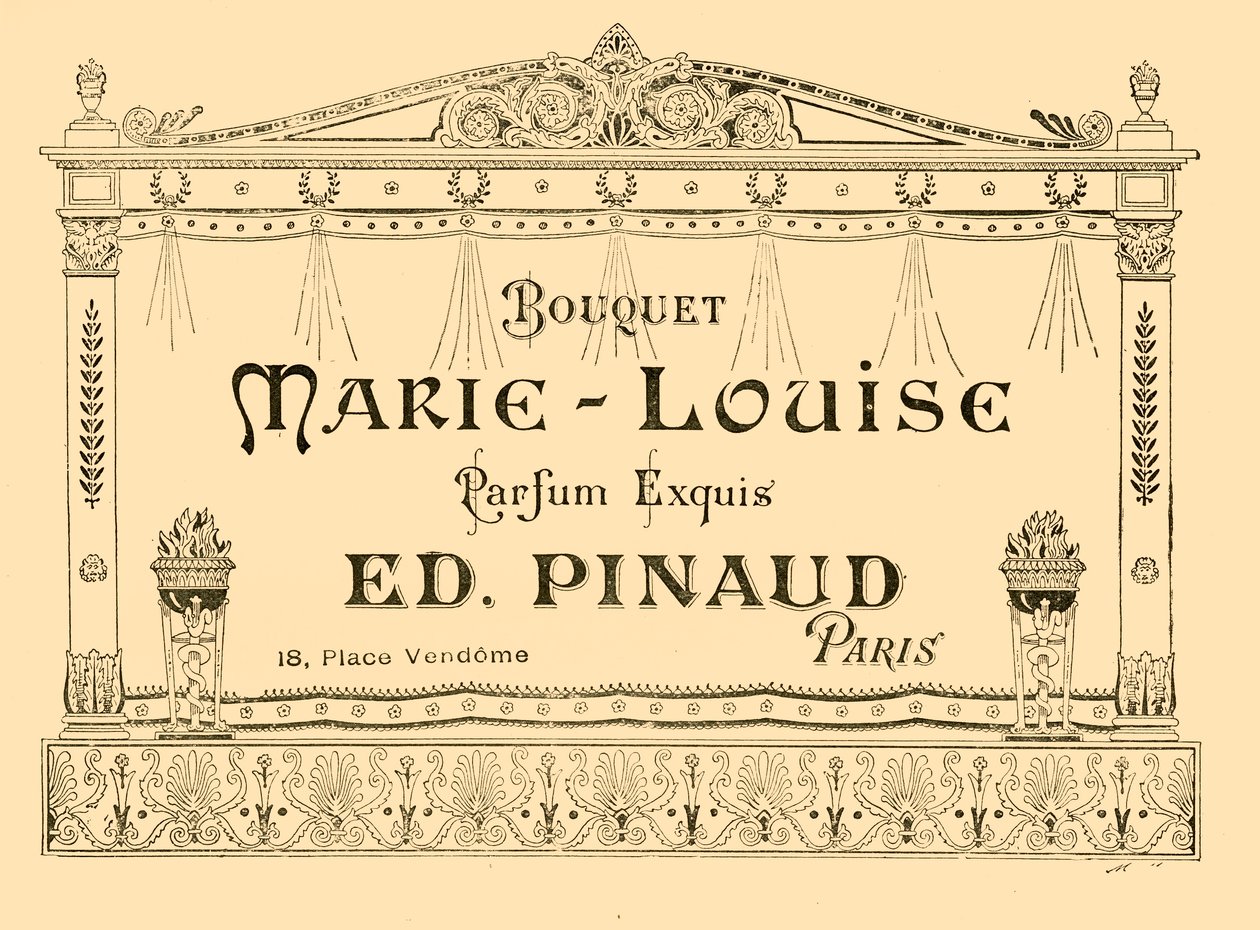 Reklama na parfém Marie-Louise, 1903. od Unbekannt