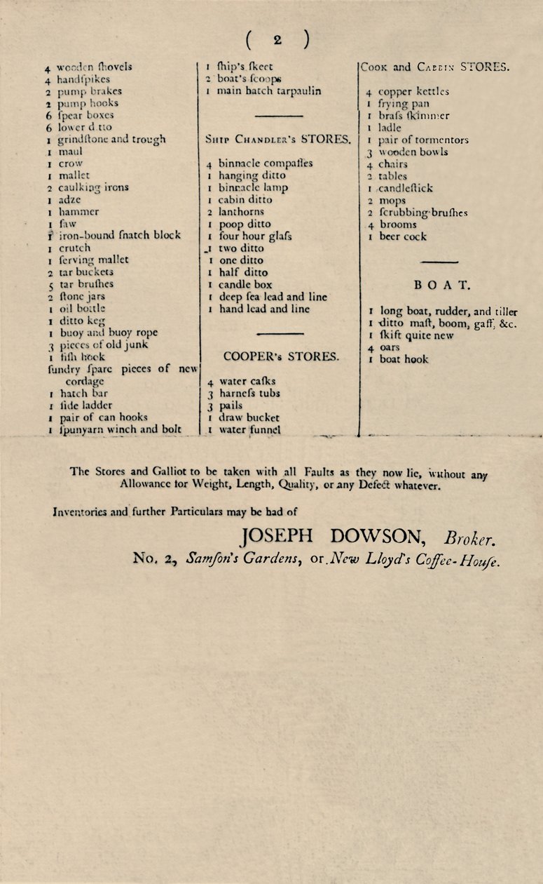 Reklama na prodej Candle u Lloyds, 1796, 1928 od Unbekannt
