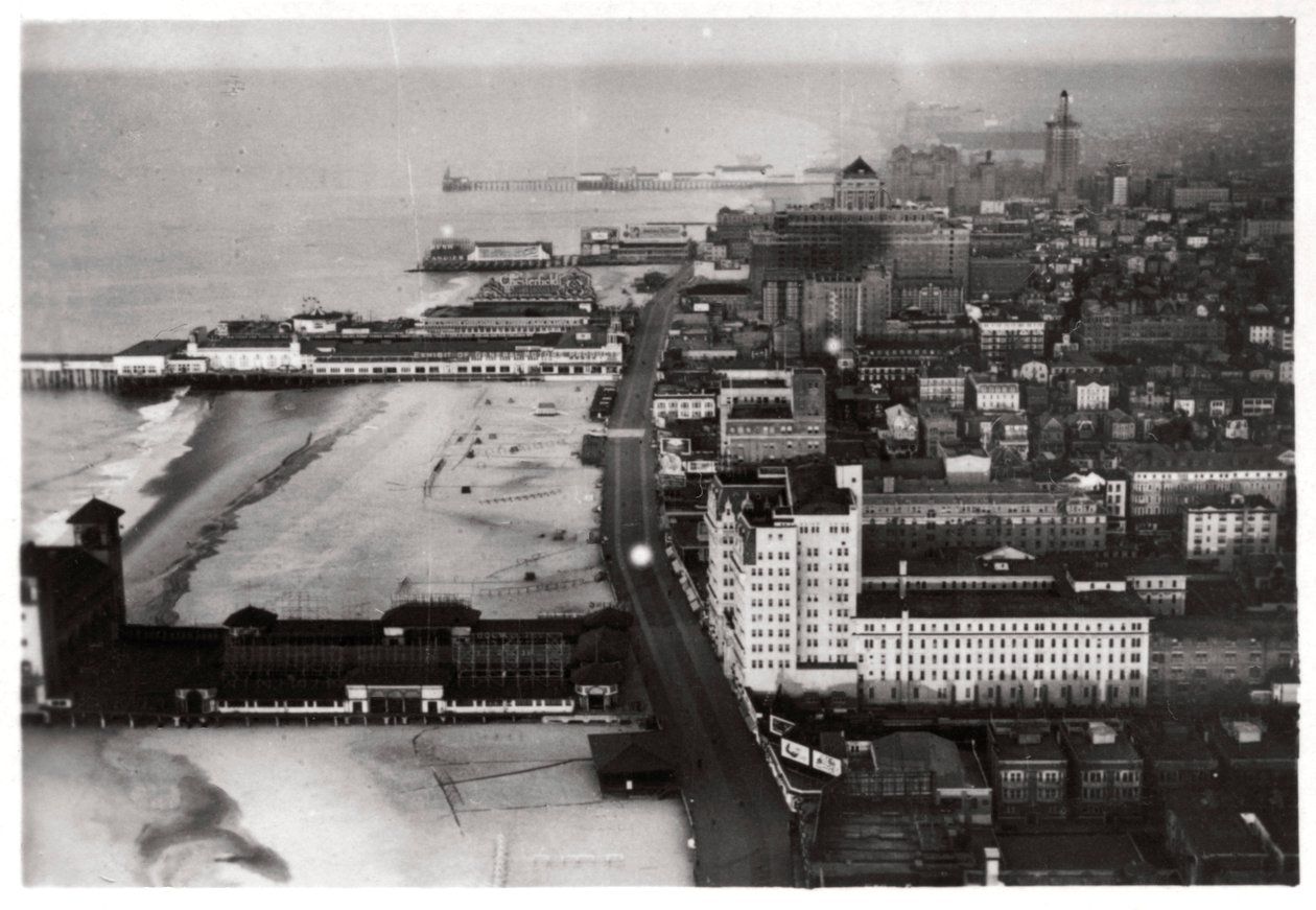Letecký pohled na Atlantic City, New Jersey, USA, ze Zeppelinu, 1930 1933 od Unbekannt