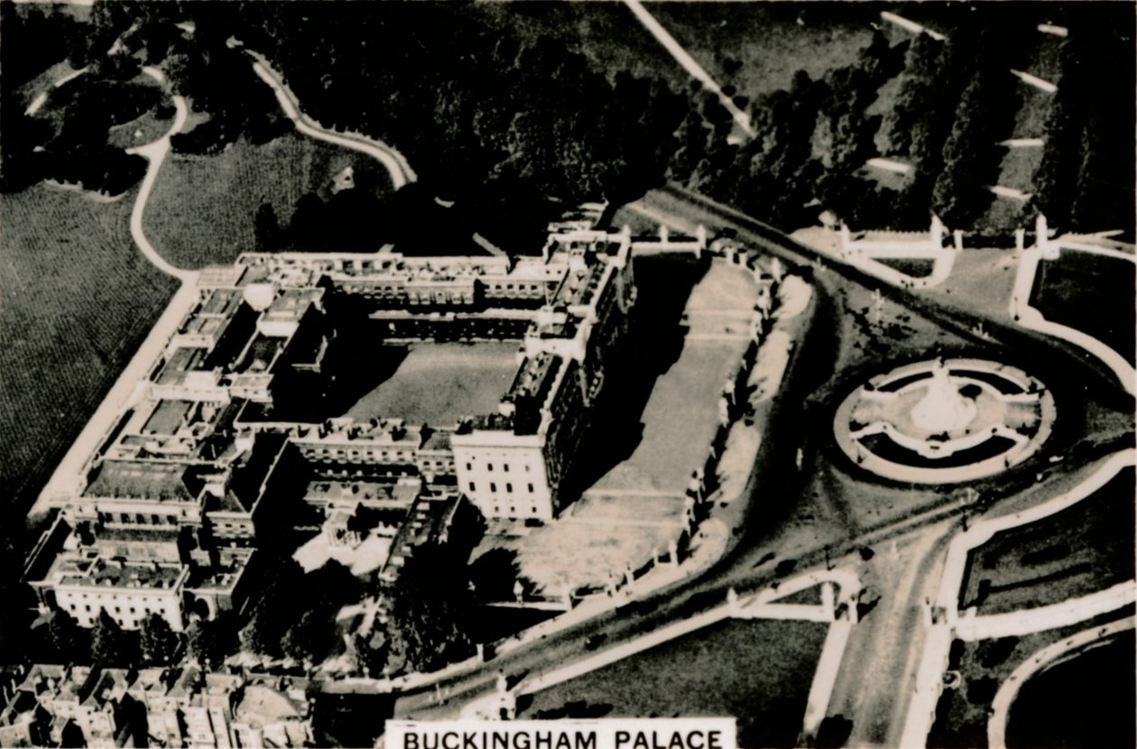 Letecký pohled na Buckinghamský palác, 1939 od Unbekannt