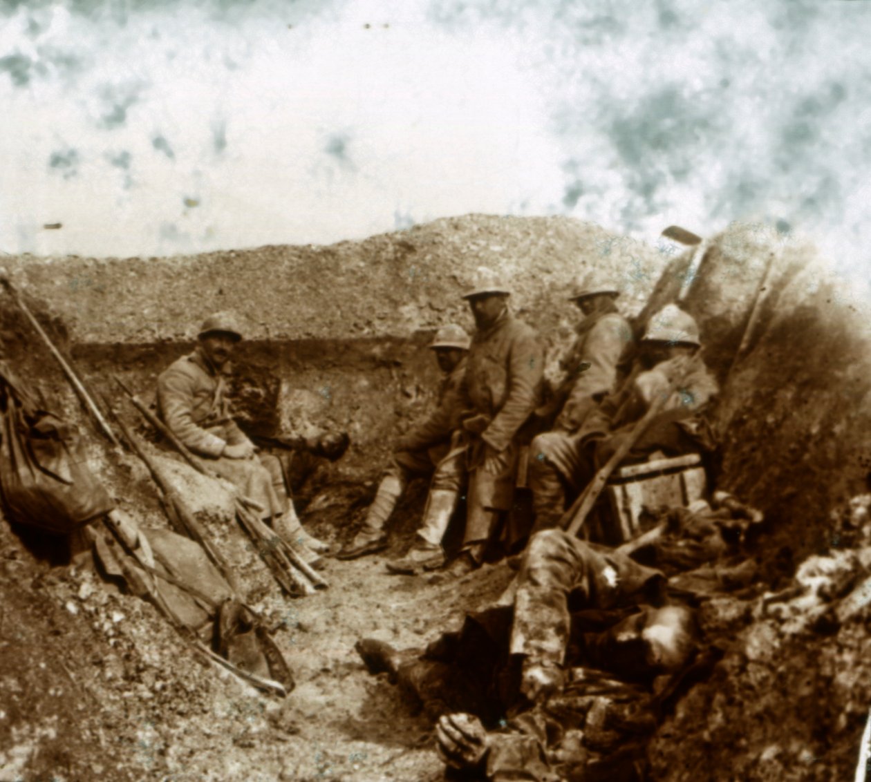 Po protiútoku c1914-c1918 od Unbekannt