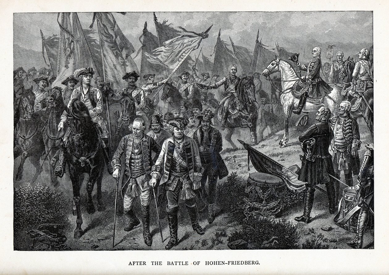 Po bitvě u Hohenfriedbergu, 1882 od Unbekannt