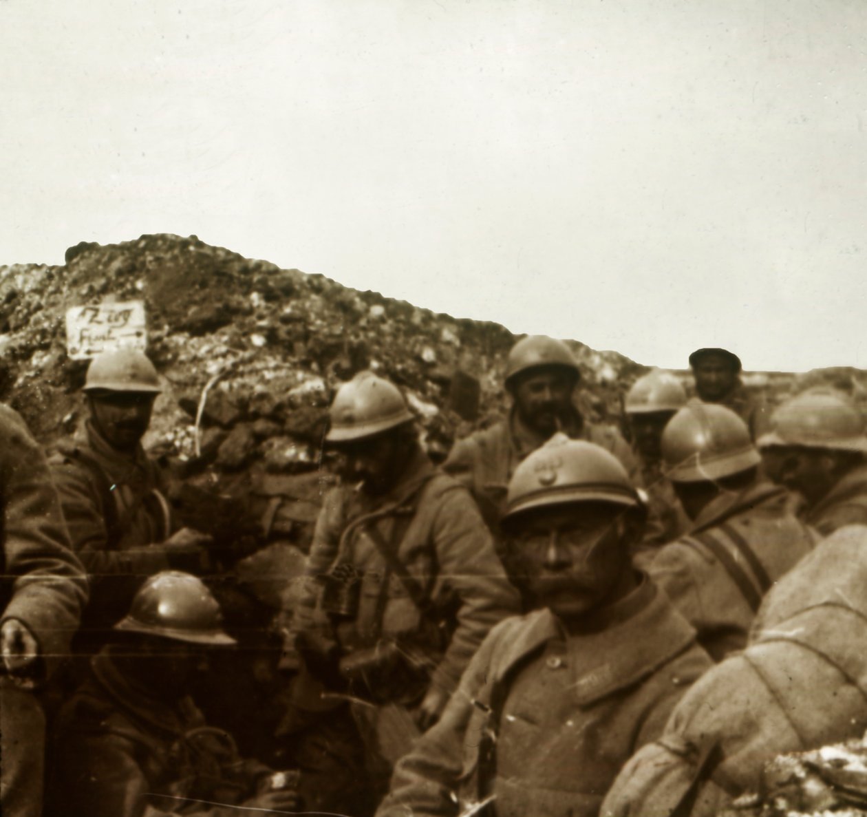 Po útoku, Artois, severní Francie, c1914-c1918 od Unbekannt