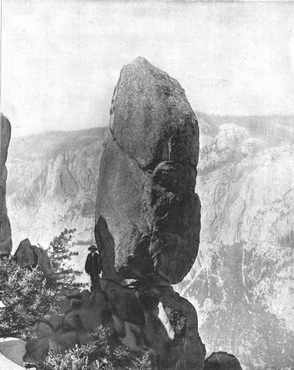 Agassiz Column, Yosemite, Kalifornie, USA, c1900. od Unbekannt