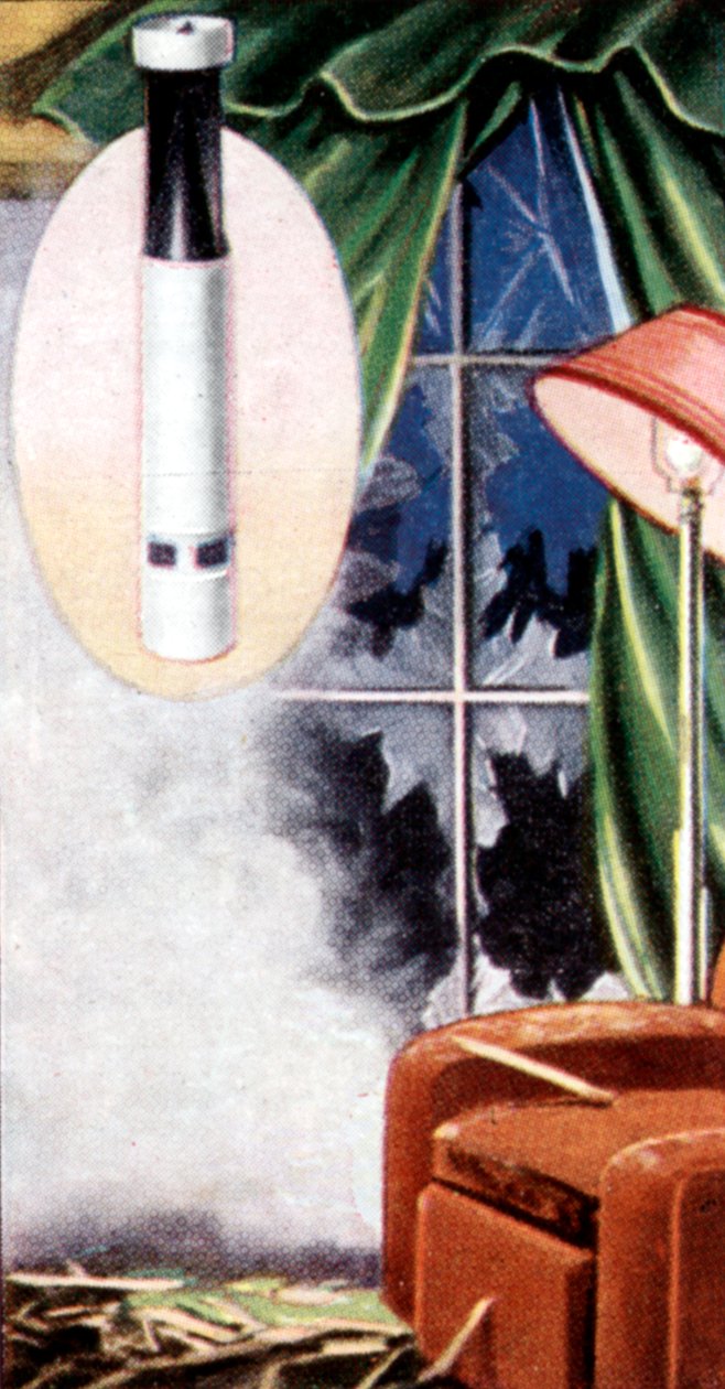 Air Raid Precaution, cigaretová karta, Britové, 1938 od Unbekannt