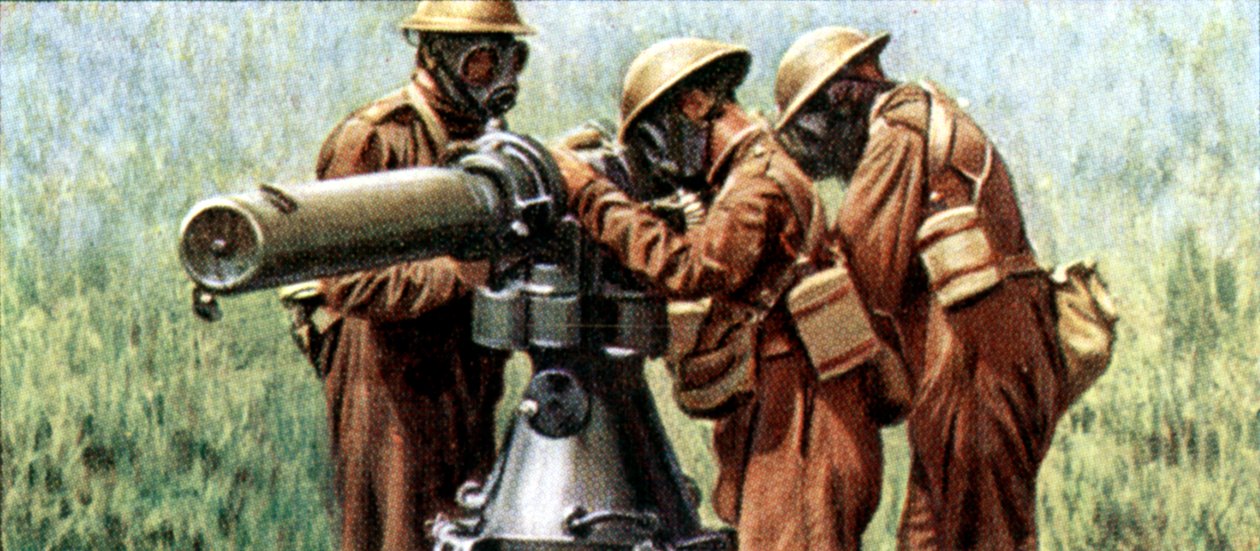 Air Raid Precaution, cigaretová karta, Britové, 1938 od Unbekannt