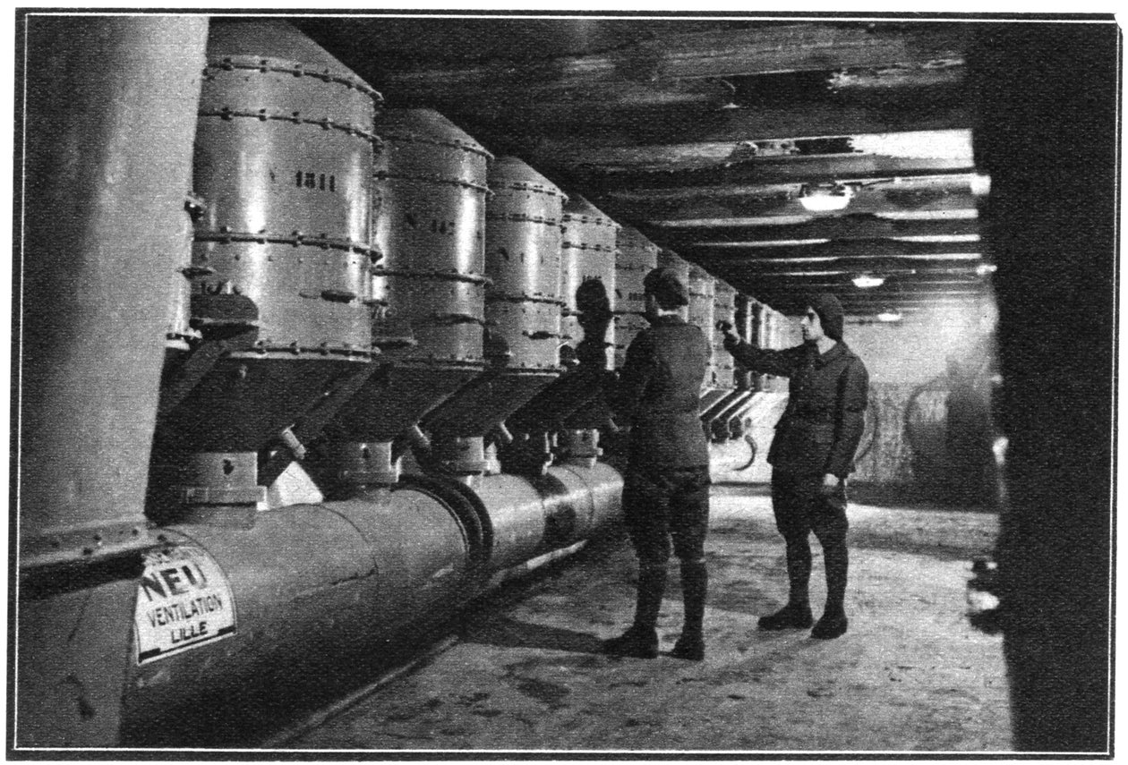 Vzduchové filtry, Maginotova linie, Francie, 1939 od Unbekannt