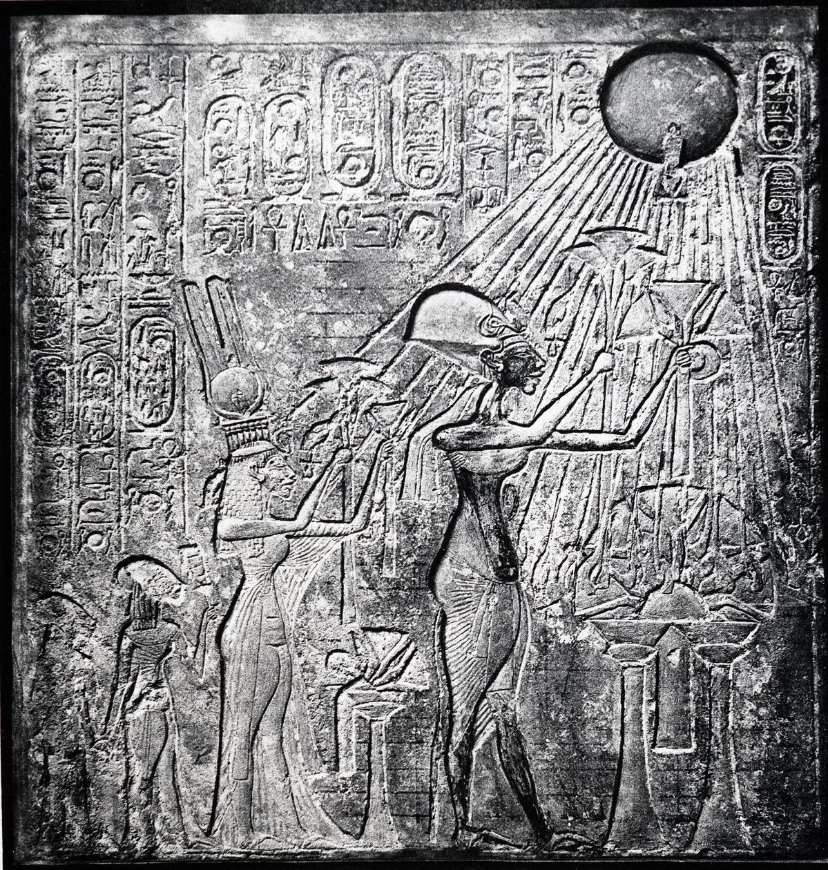 Achnaton Amenhotep IV kacíř egyptský faraon od Unbekannt