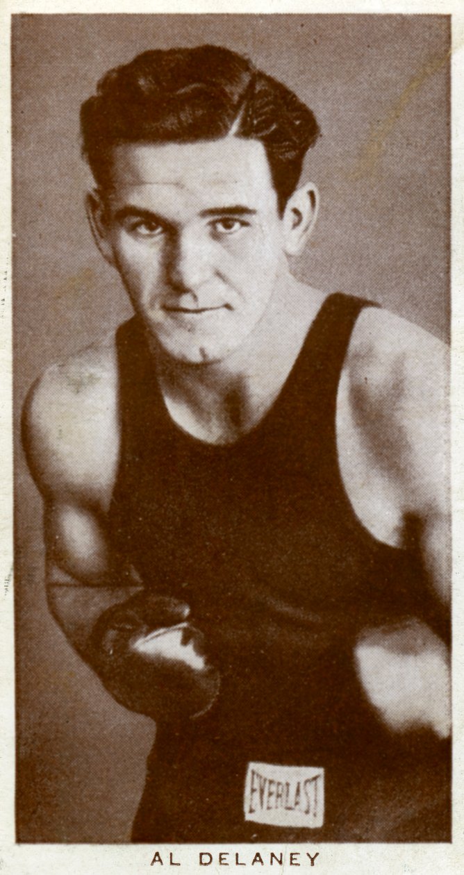 Al Delaney , kanadský boxer, 1938 od Unbekannt