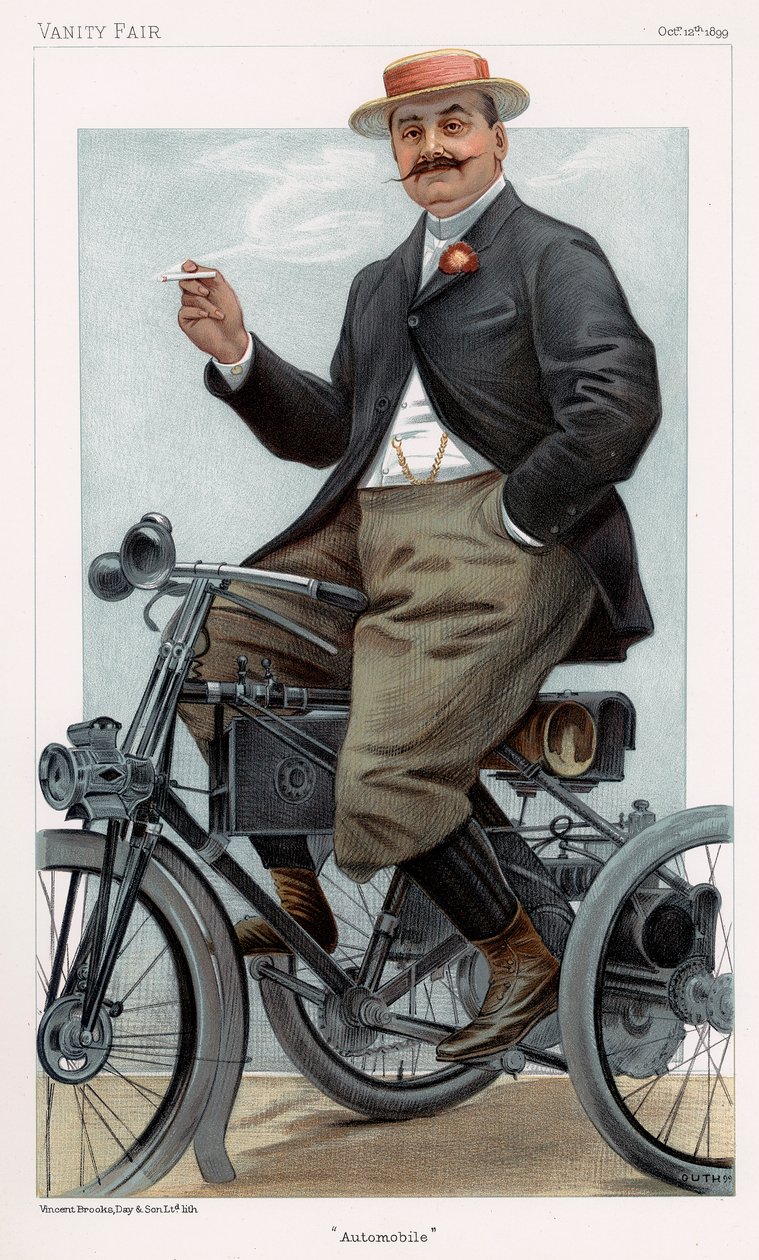 Albert, Comte de Dion, francouzský inženýr, 1899 od Unbekannt
