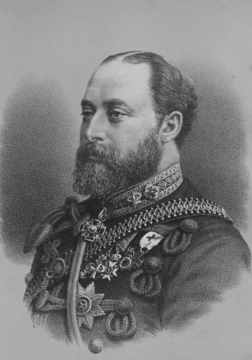 Albert Edward, princ z Walesu, c1880 1936 od Unbekannt