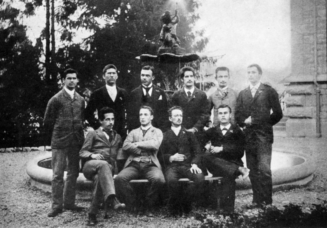 Albert Einstein 1879-1955, německo-švýcarský matematik a teoretický fyzik, c1896 od Unbekannt