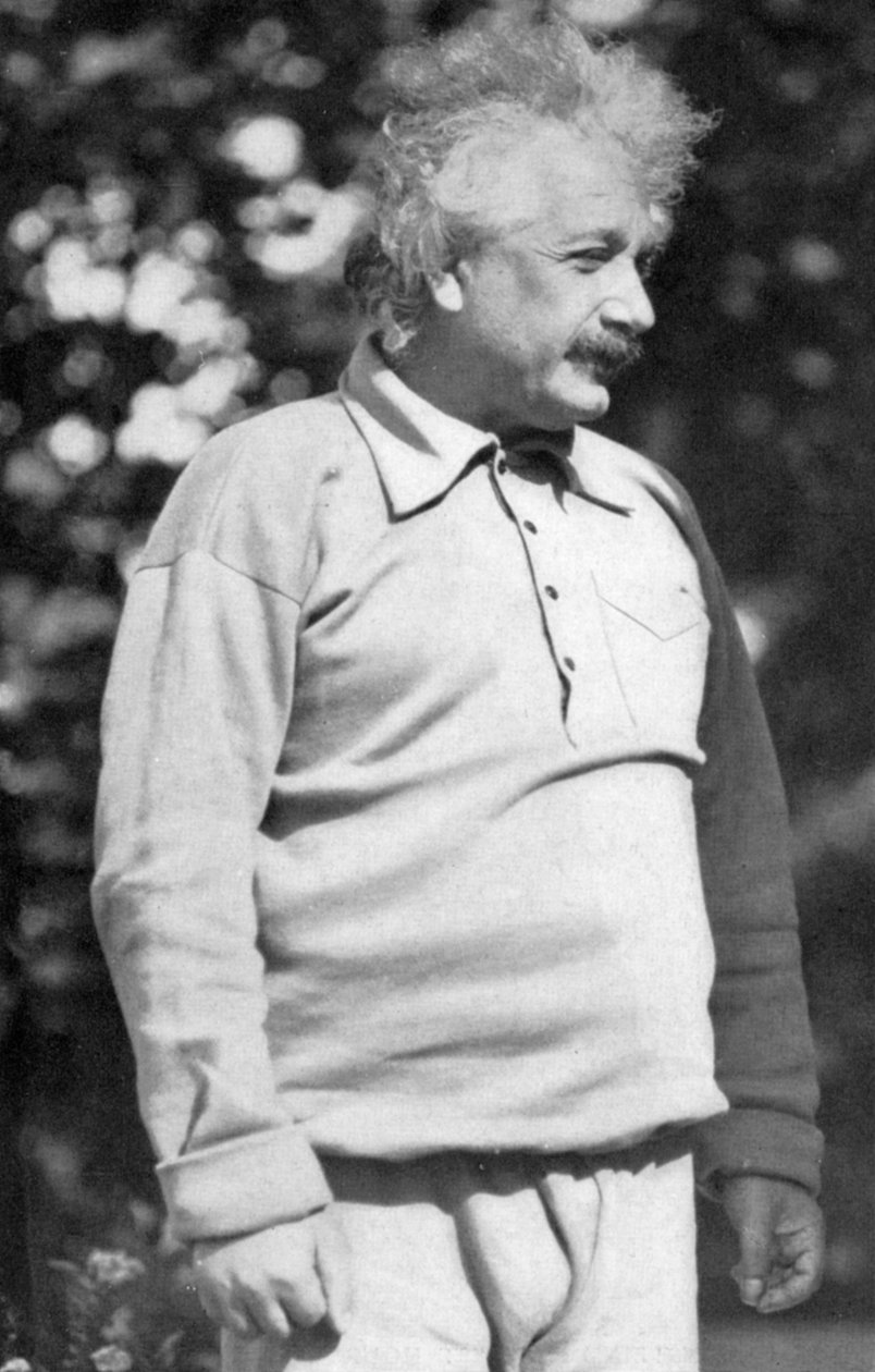 Albert Einstein 1879-1955, německo-švýcarský matematik a teoretický fyzik, c1930 od Unbekannt