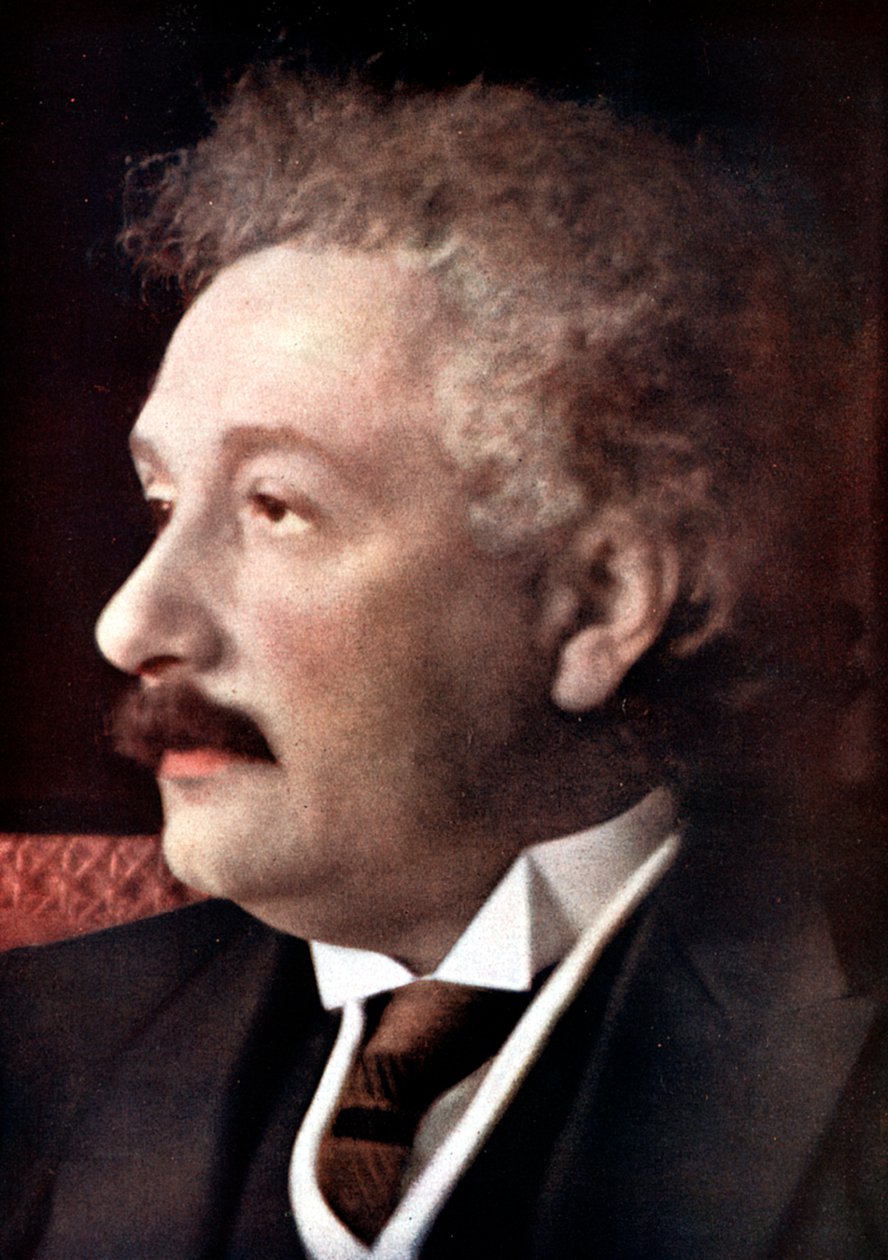 Albert Einstein, německo-švýcarsko-americký matematik a fyzik, c1925 od Unbekannt