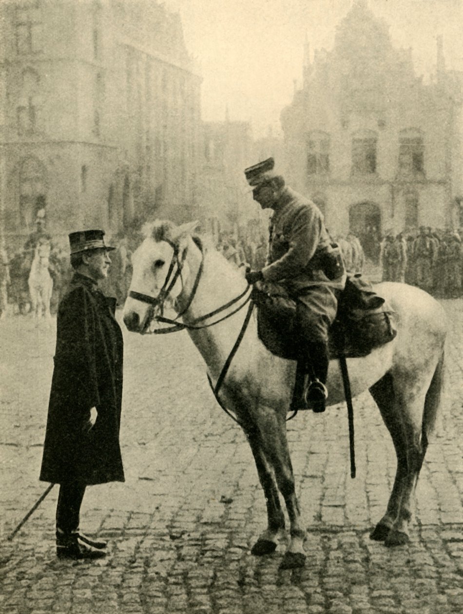 Albert I. Belgický, první světová válka, 1914, c1920. od Unbekannt