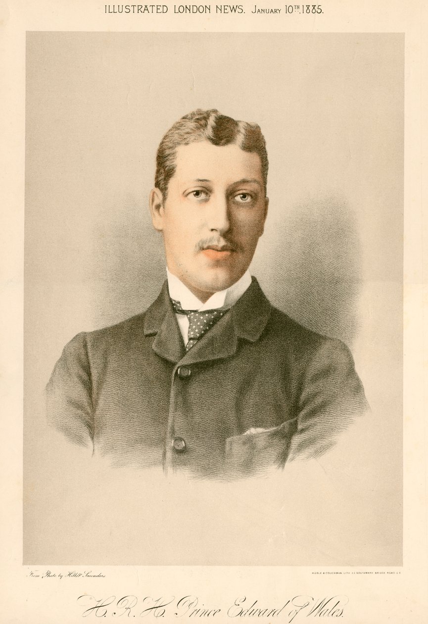 Albert Victor, vévoda z Clarence, 1885 od Unbekannt