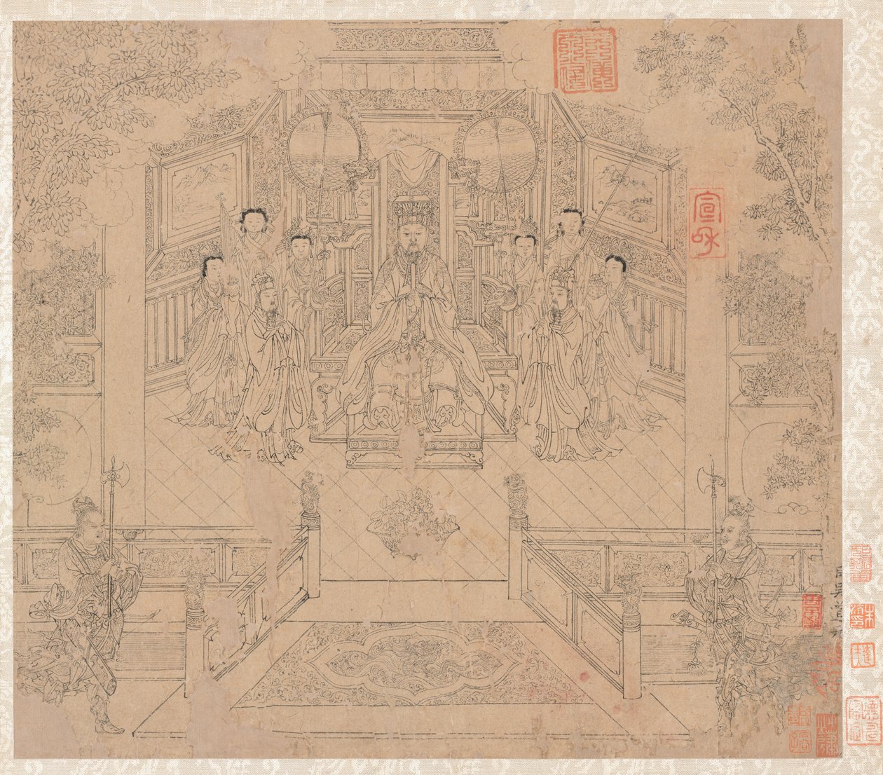 Album taoistických a buddhistických témat, 13. století. od Unbekannt